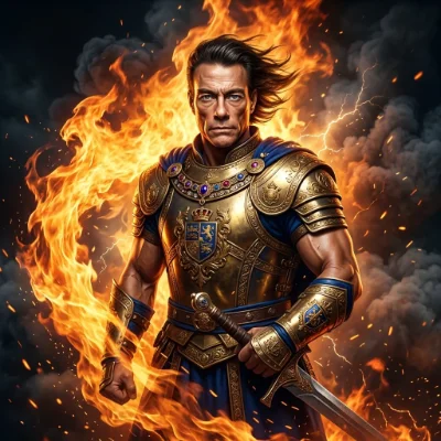 Fire and Smoke Warrior