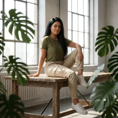 Loft Casual Octane Portrait