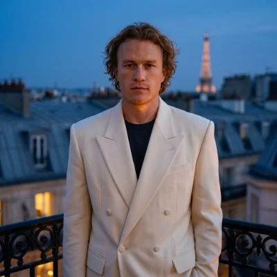 Paris Blue Hour Rooftop