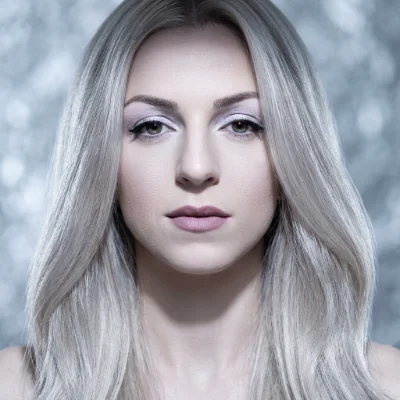 Icy Blonde Winter Cool-Tone Look